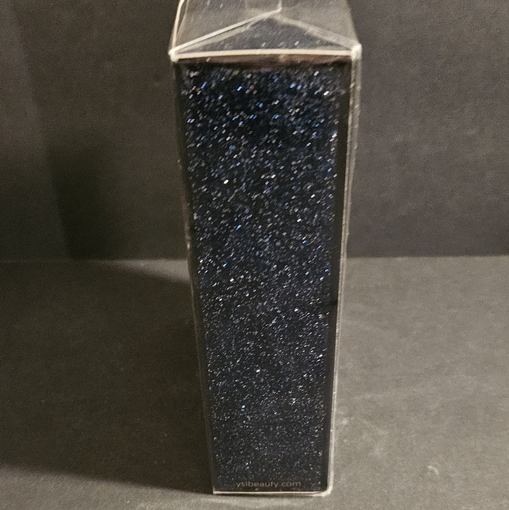 Yves Saint Laurent Black Opium Eau de Parfum - Black with Blue Glitter Logo - Picture 2 of 5